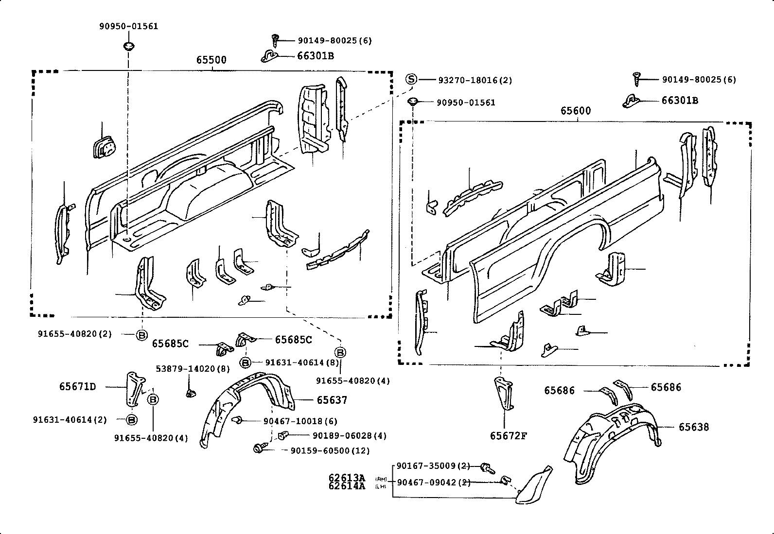 Rear Body Side Panel