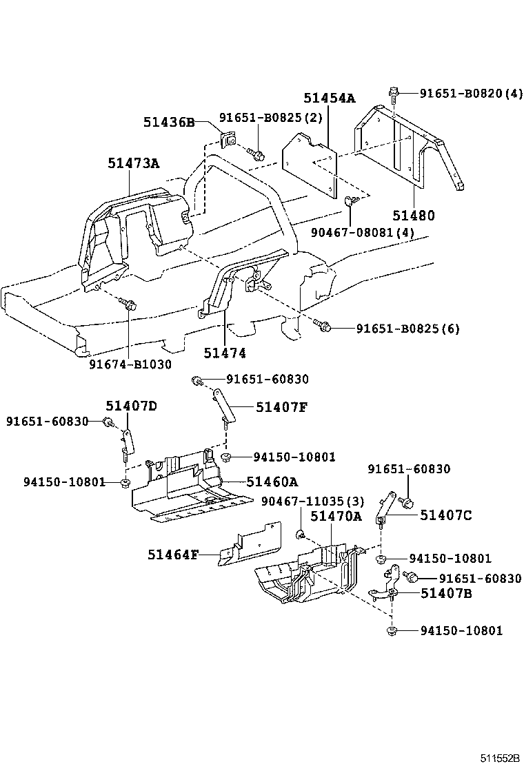 Suspension Crossmember & Under Cover