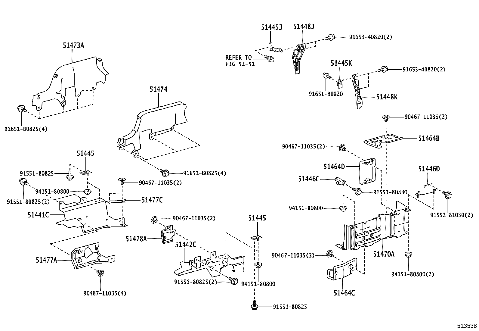 Suspension Crossmember & Under Cover