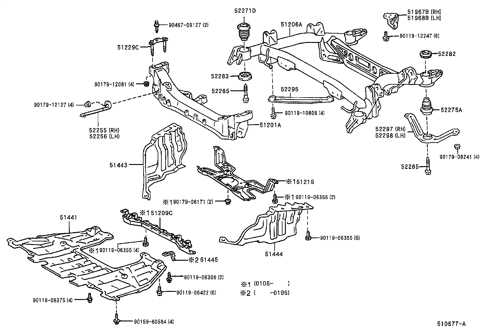 Suspension Crossmember & Under Cover