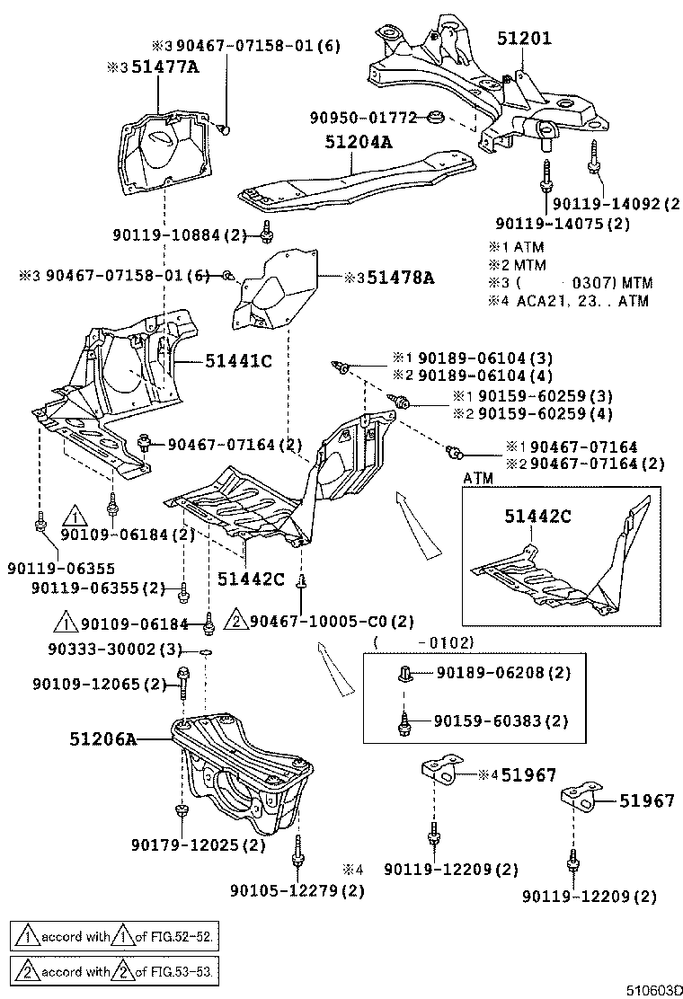 Suspension Crossmember & Under Cover