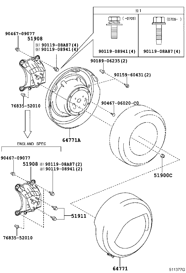 Spare Wheel Carrier