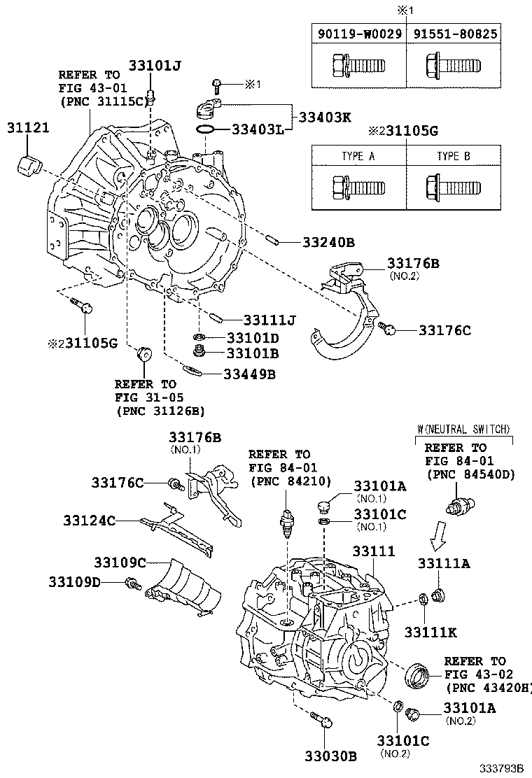 Clutch Housing + Transmission Case