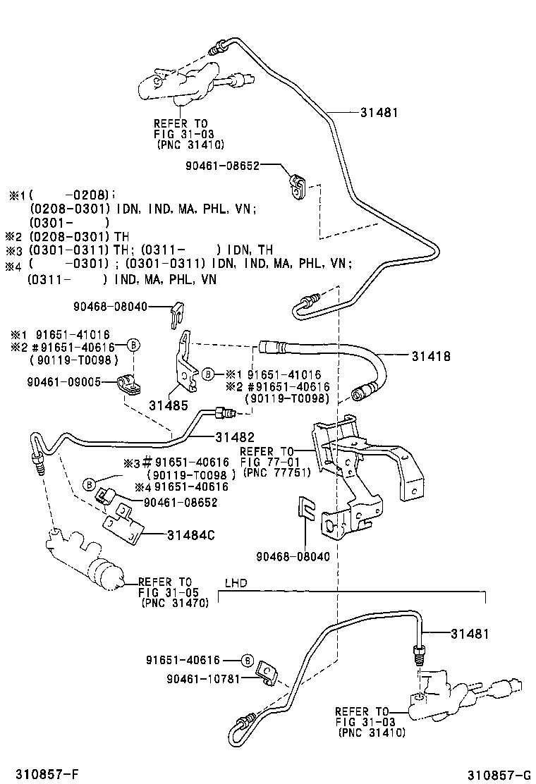 Clutch Pedal Flexible Hose