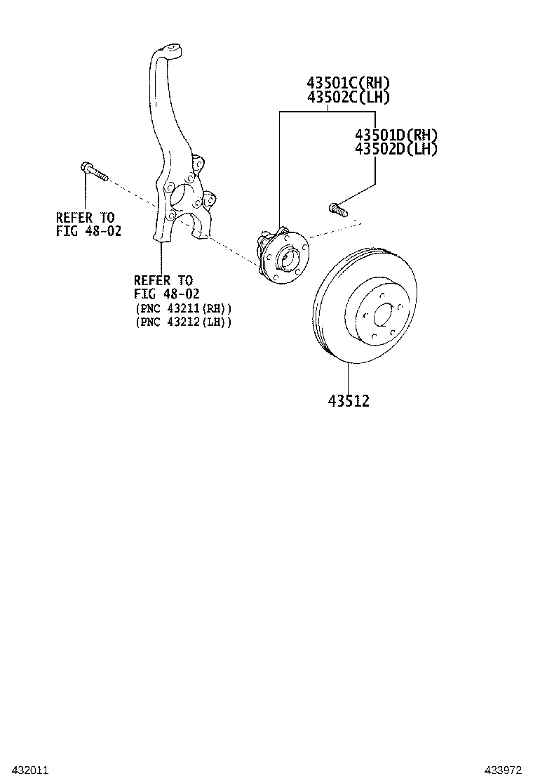 Front Axle Hub