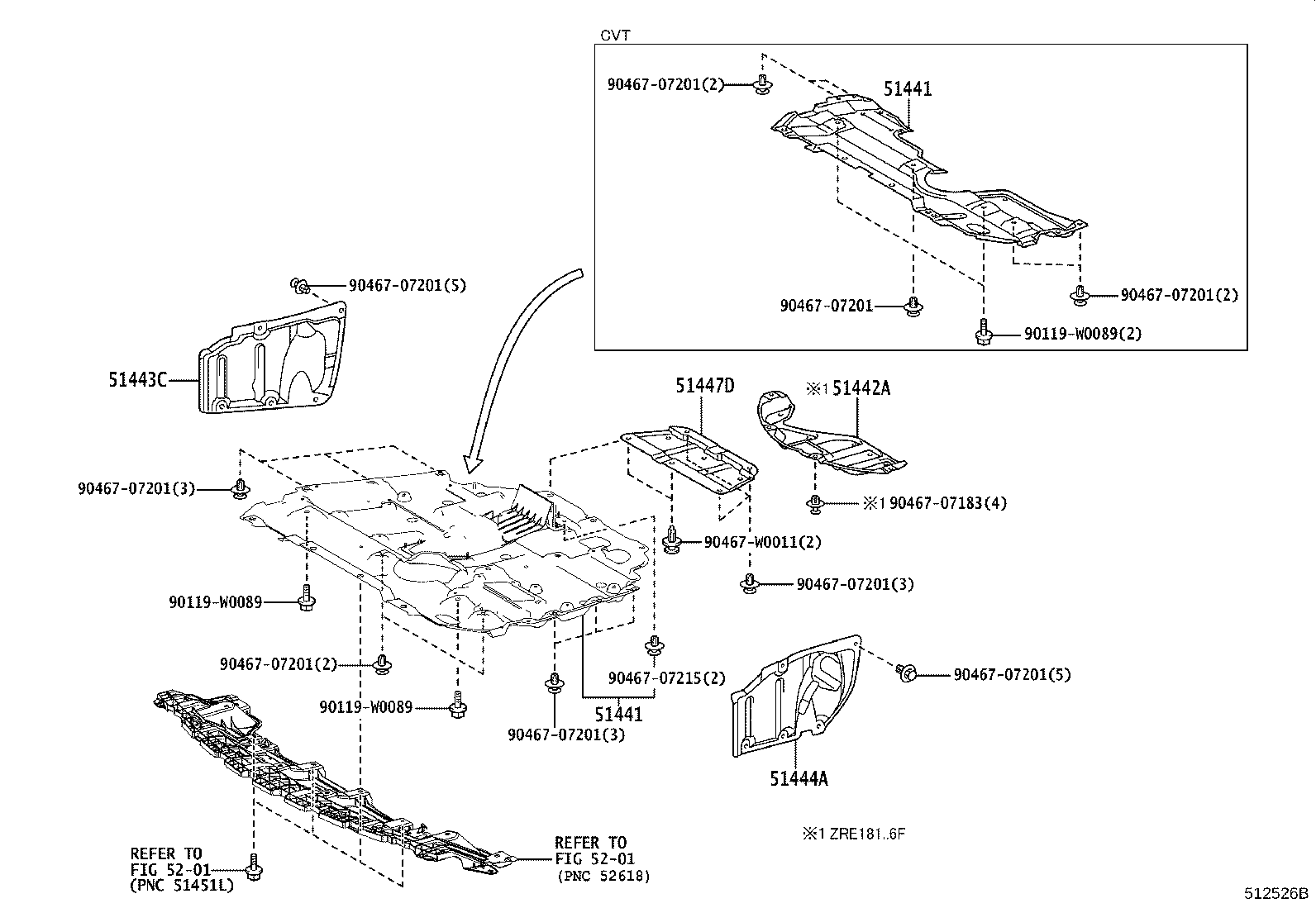 Suspension Crossmember & Under Cover