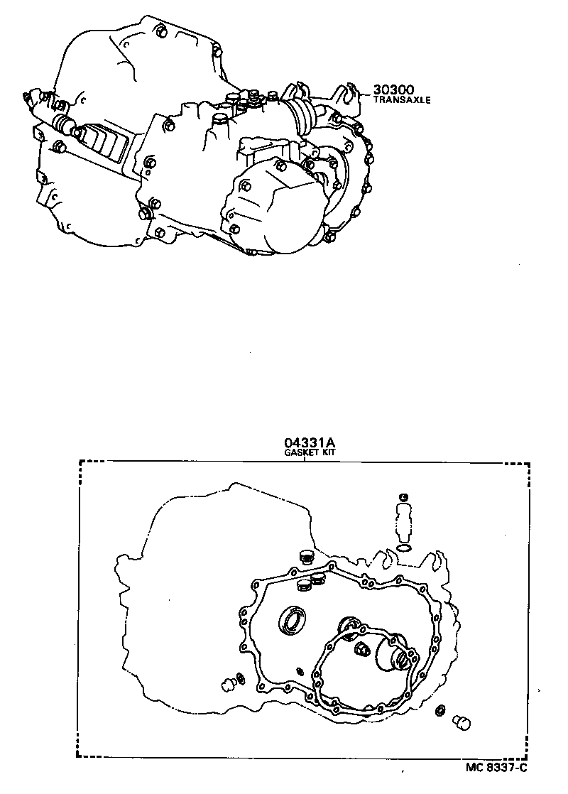 Transaxle Or Transmission Assy & Gasket Kit