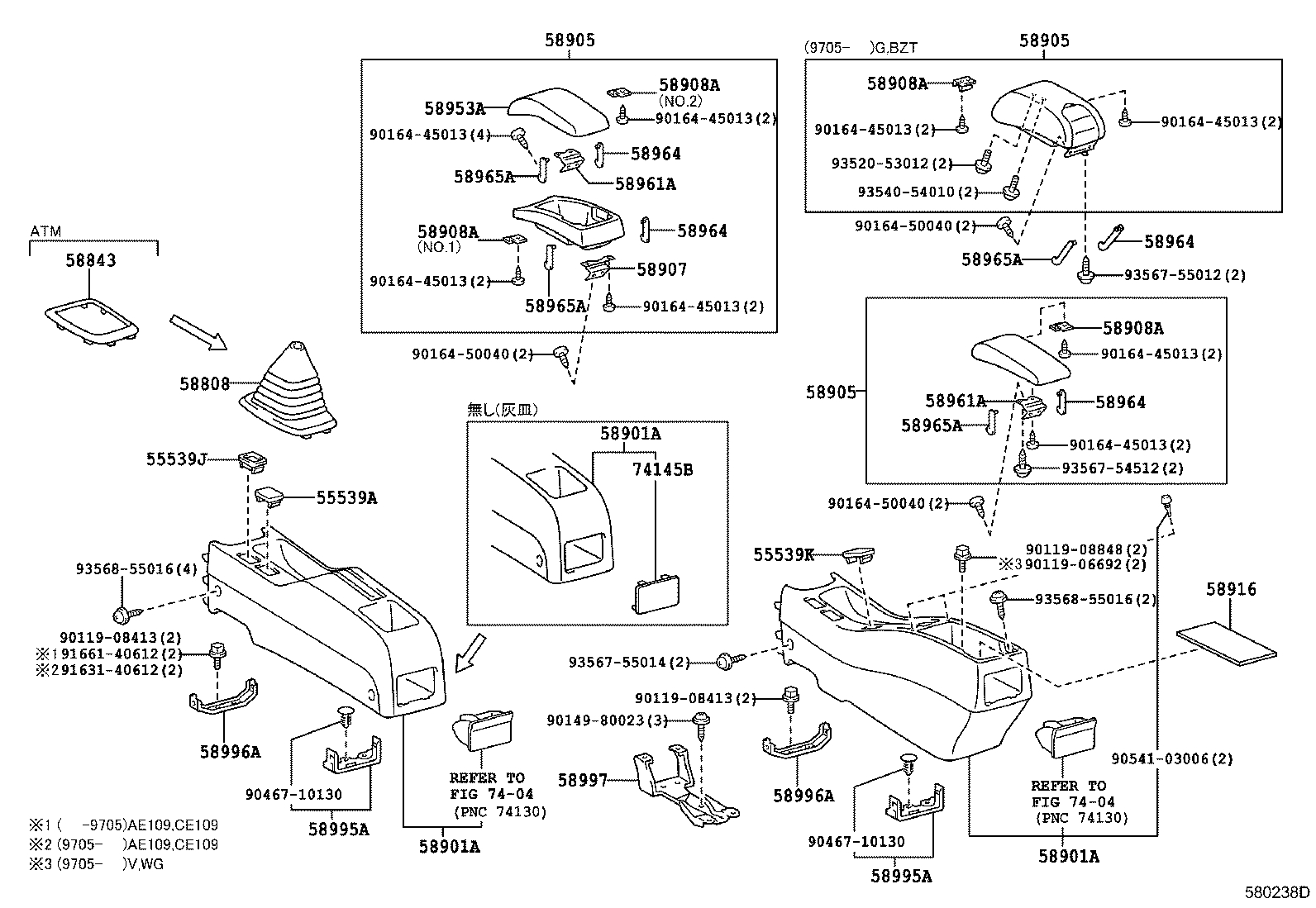 Console Box & Bracket