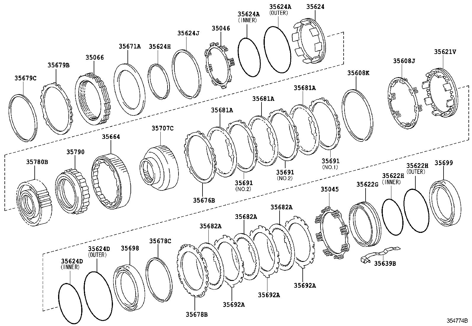 Center Support Planetary Sun Gear