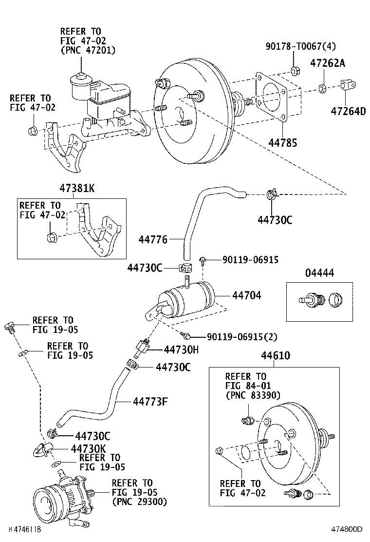 Brake Booster & Vacuum Tube