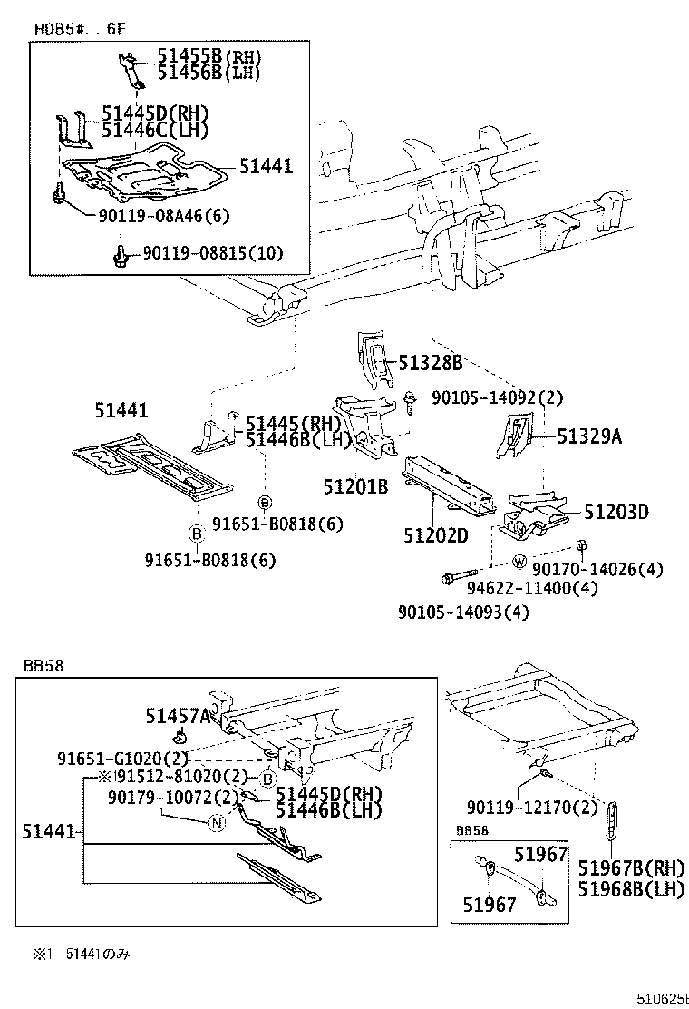 Suspension Crossmember & Under Cover