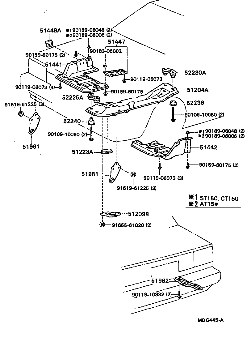 Suspension Crossmember & Under Cover