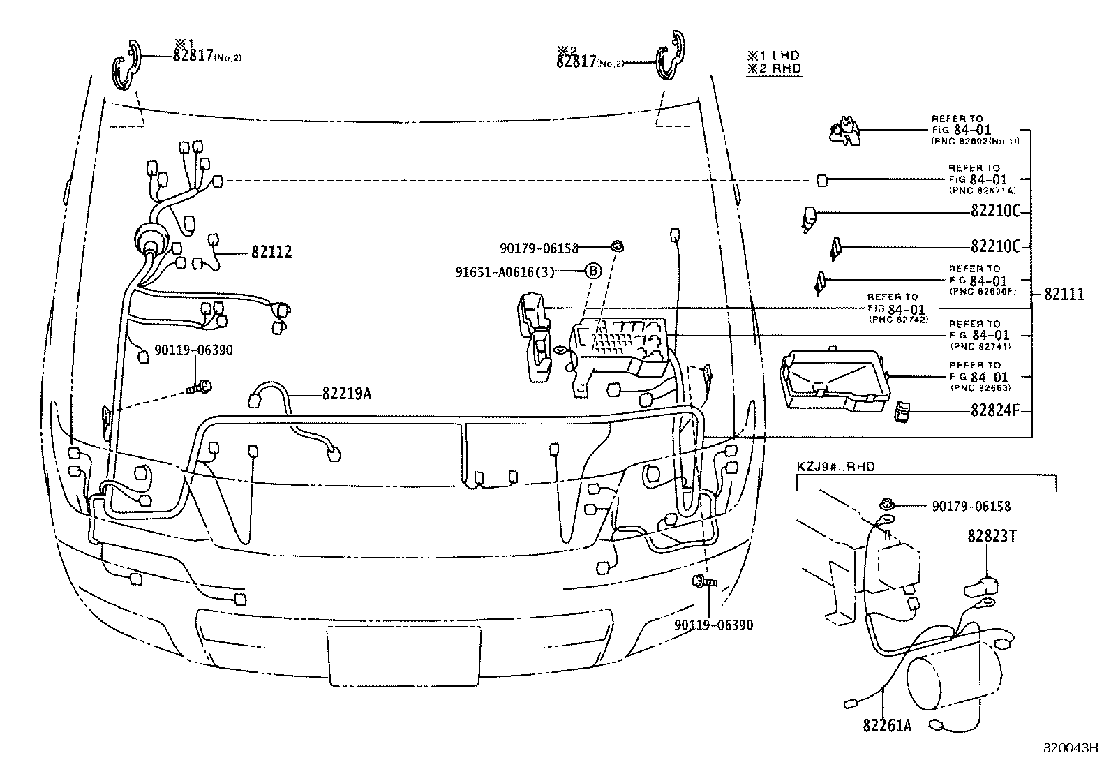 Wiring & Clamp