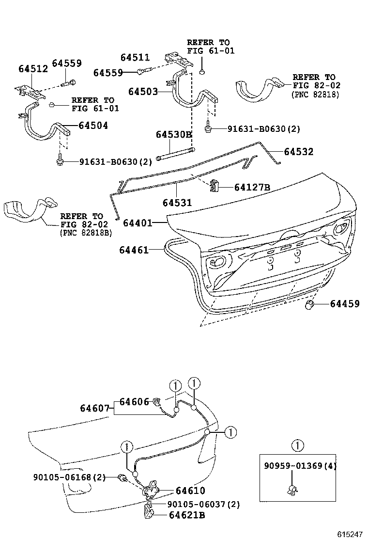 Luggage Compartment Door & Lock