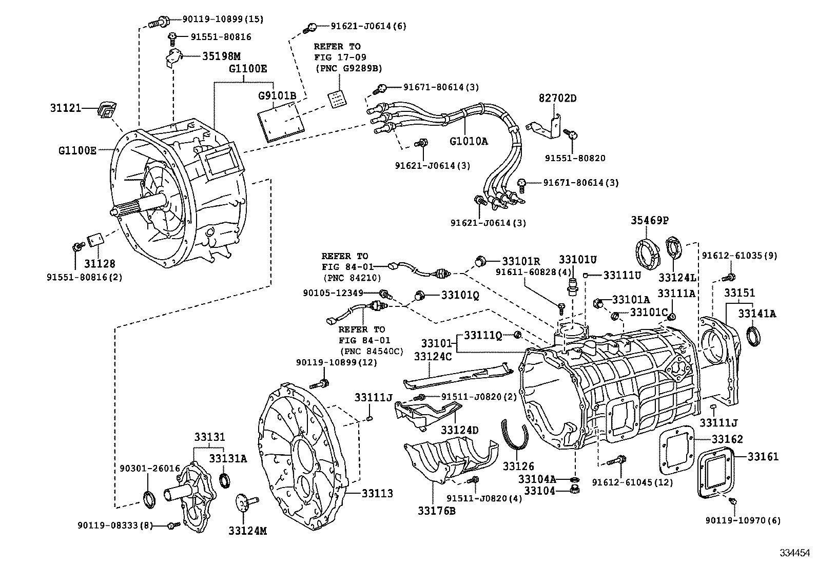 Clutch Housing + Transmission Case