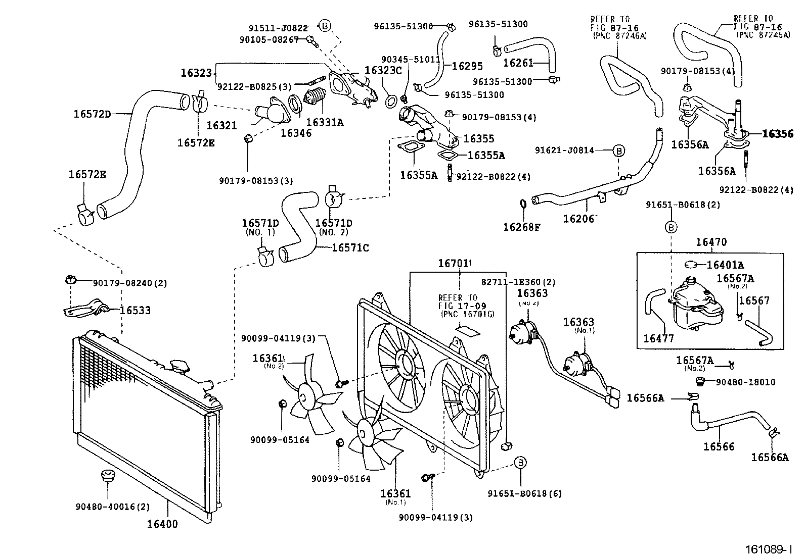 Radiator Water Outlet