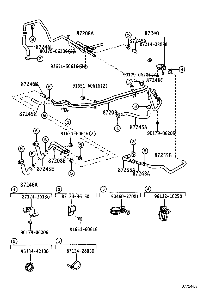 Tuberías de agua para calefacción y aire acondicionado