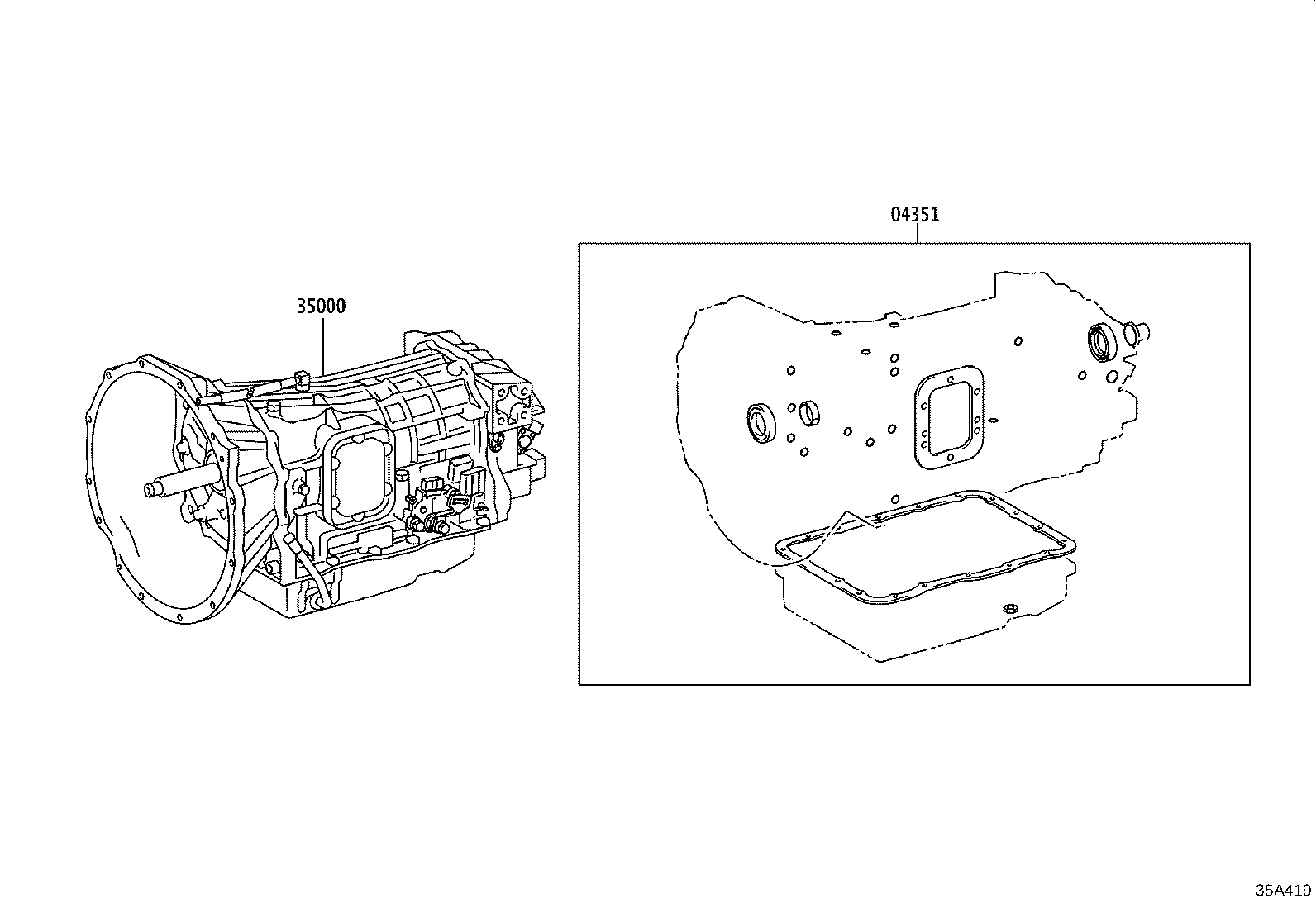 Transaxle Or Transmission Assy & Gasket Kit