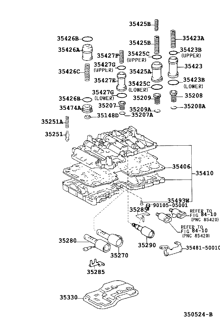 Valve Body Oil Strainer