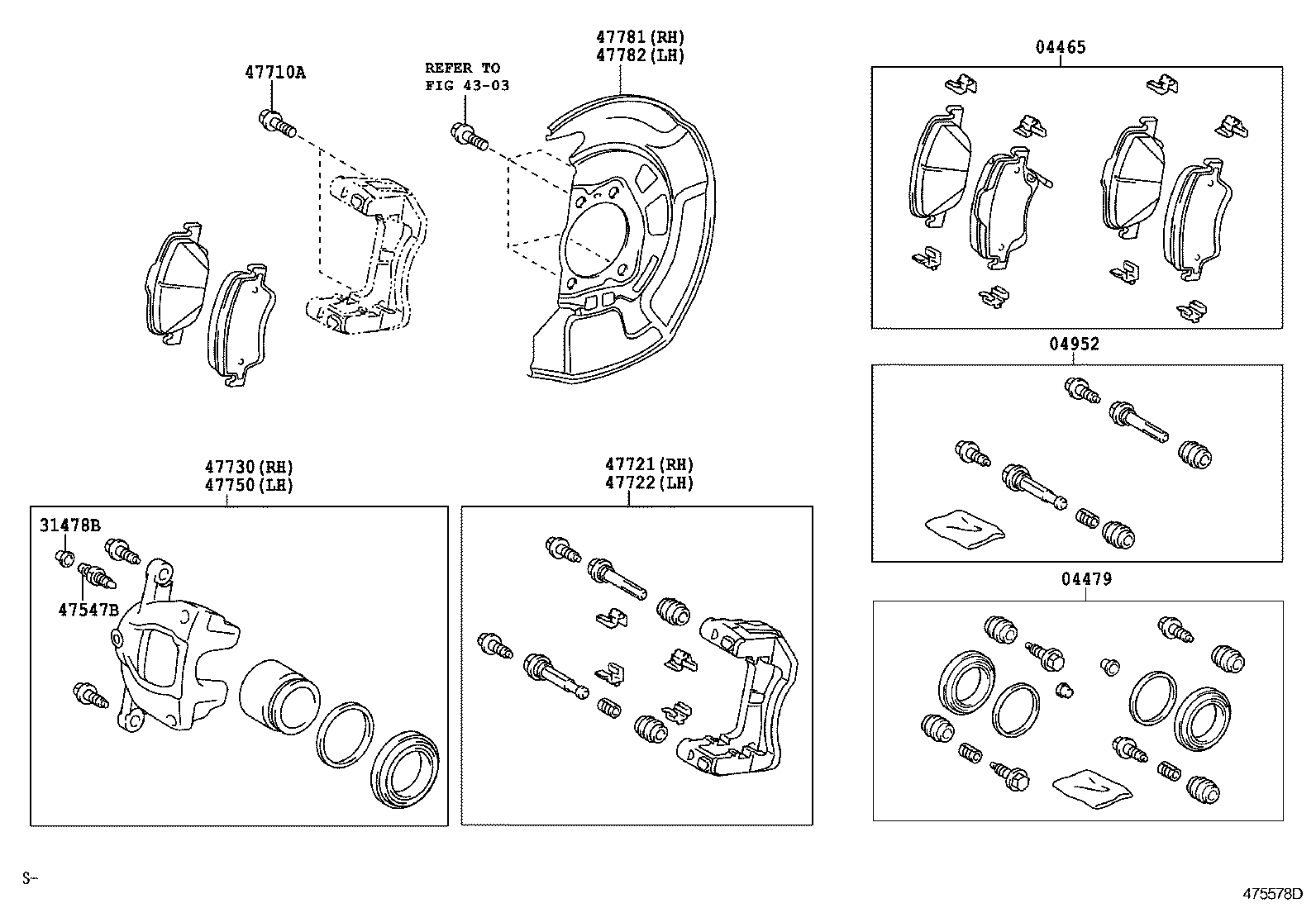 Front Disc Brake Caliper Dust Cover