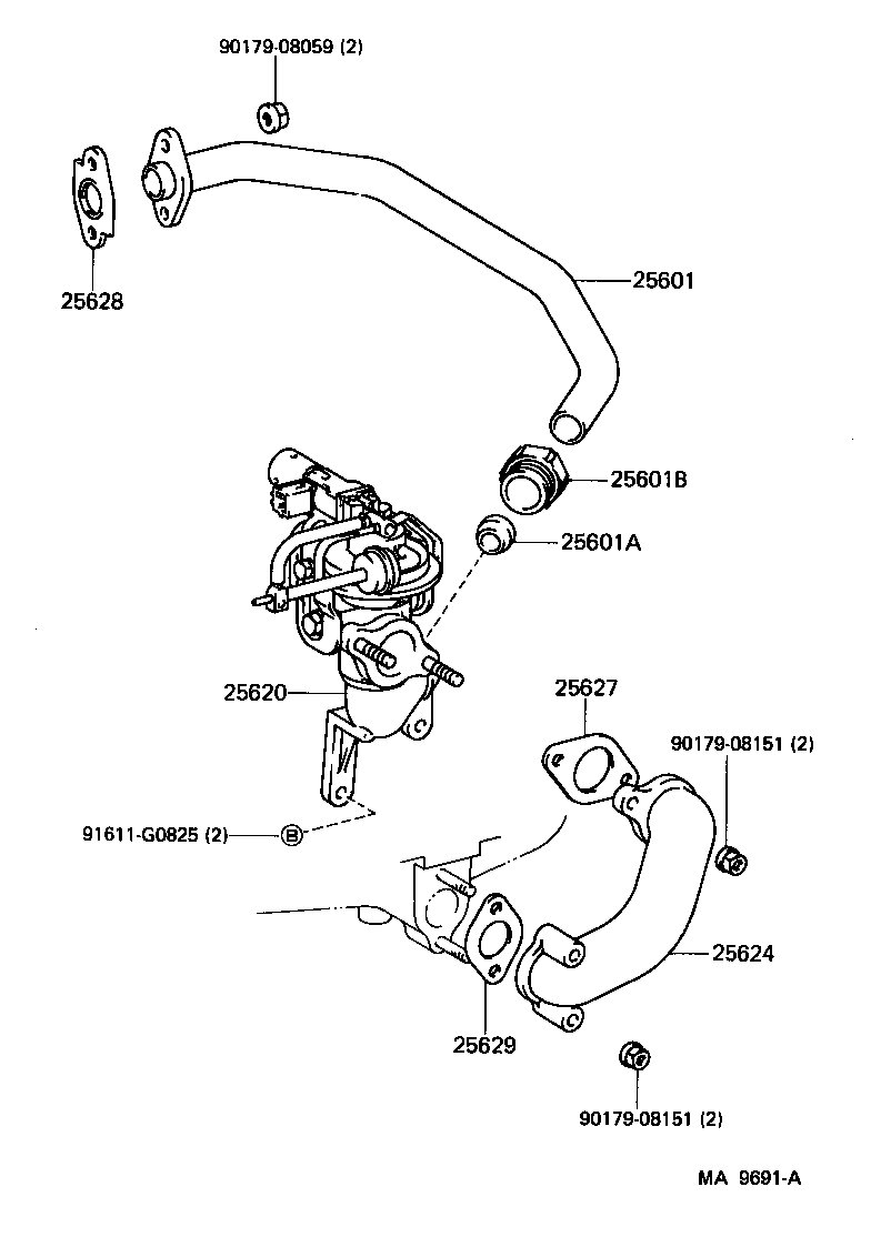 Sistema de recirculación de gases de escape