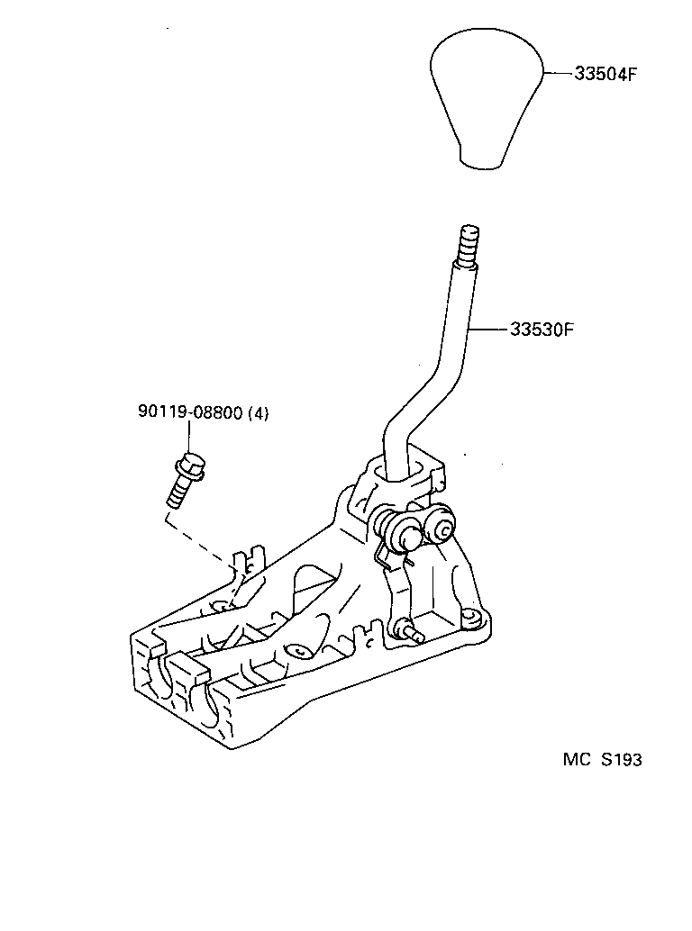 Shift Lever & Retainer