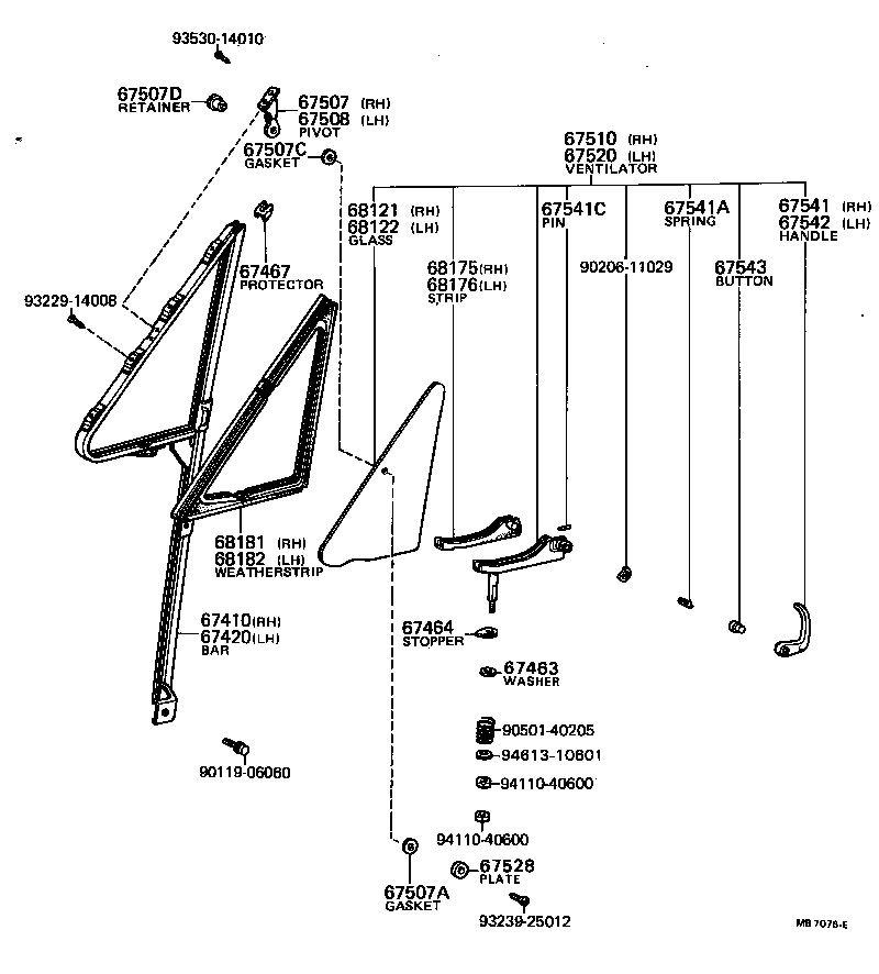 Front Door Ventilator Window