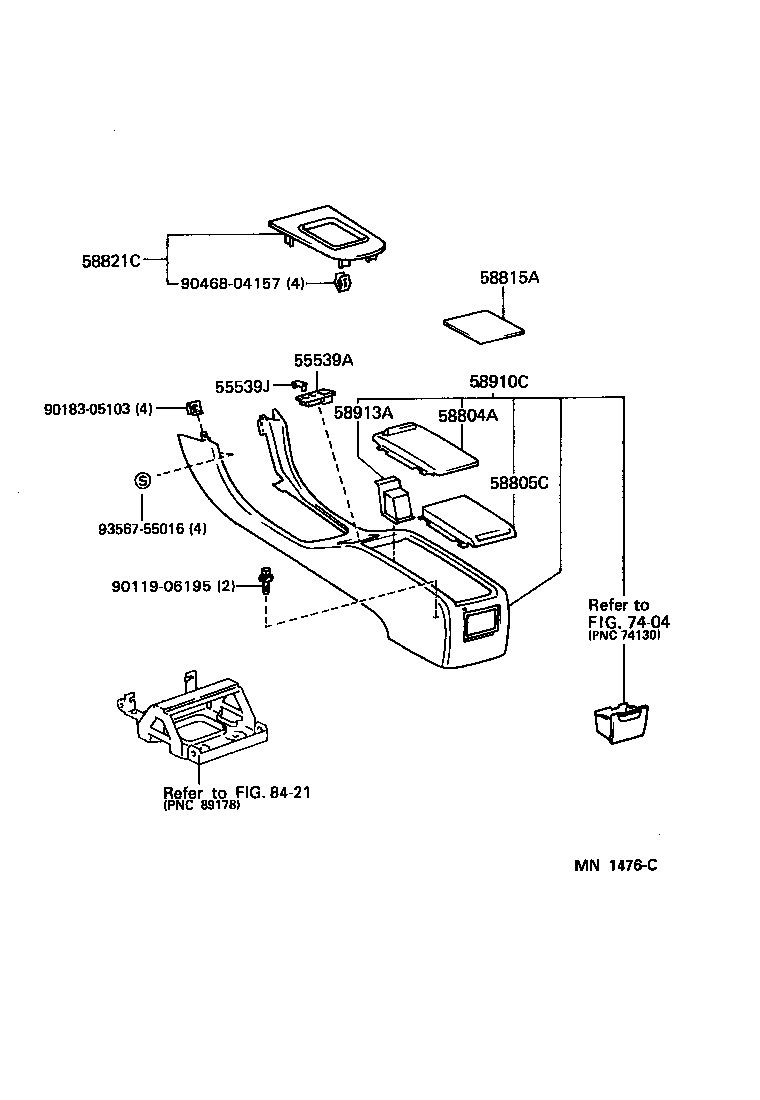Console Box & Bracket
