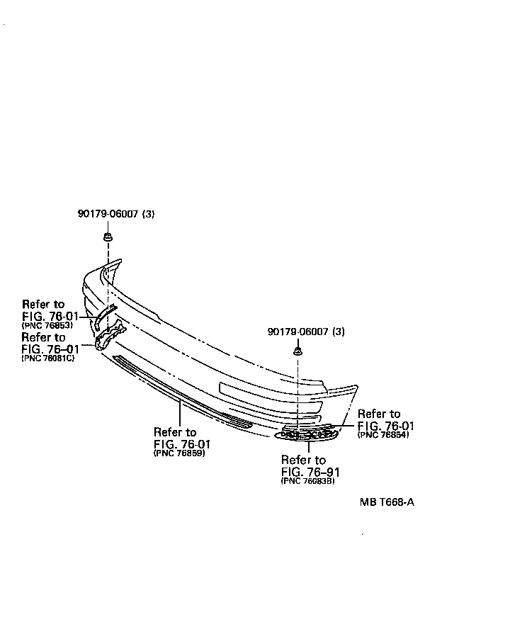 Front Bumper Bumper Stay