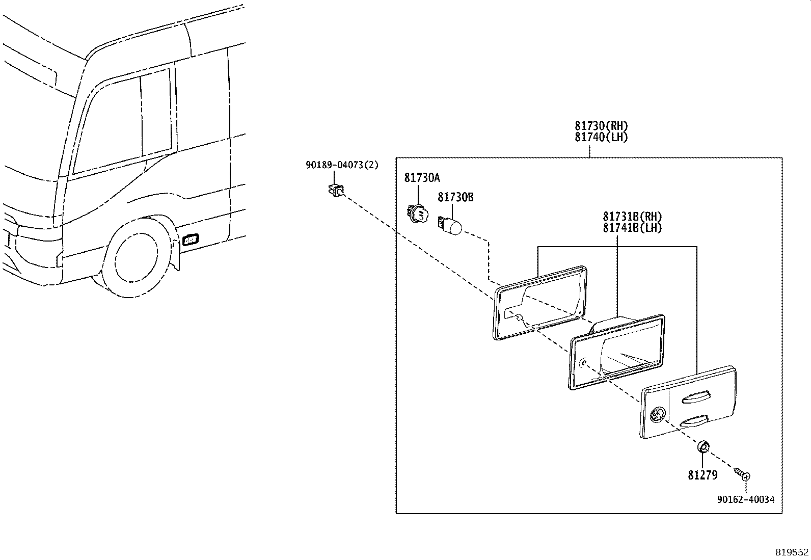 Turn Signal Lamp & Outer Mirror Lamp