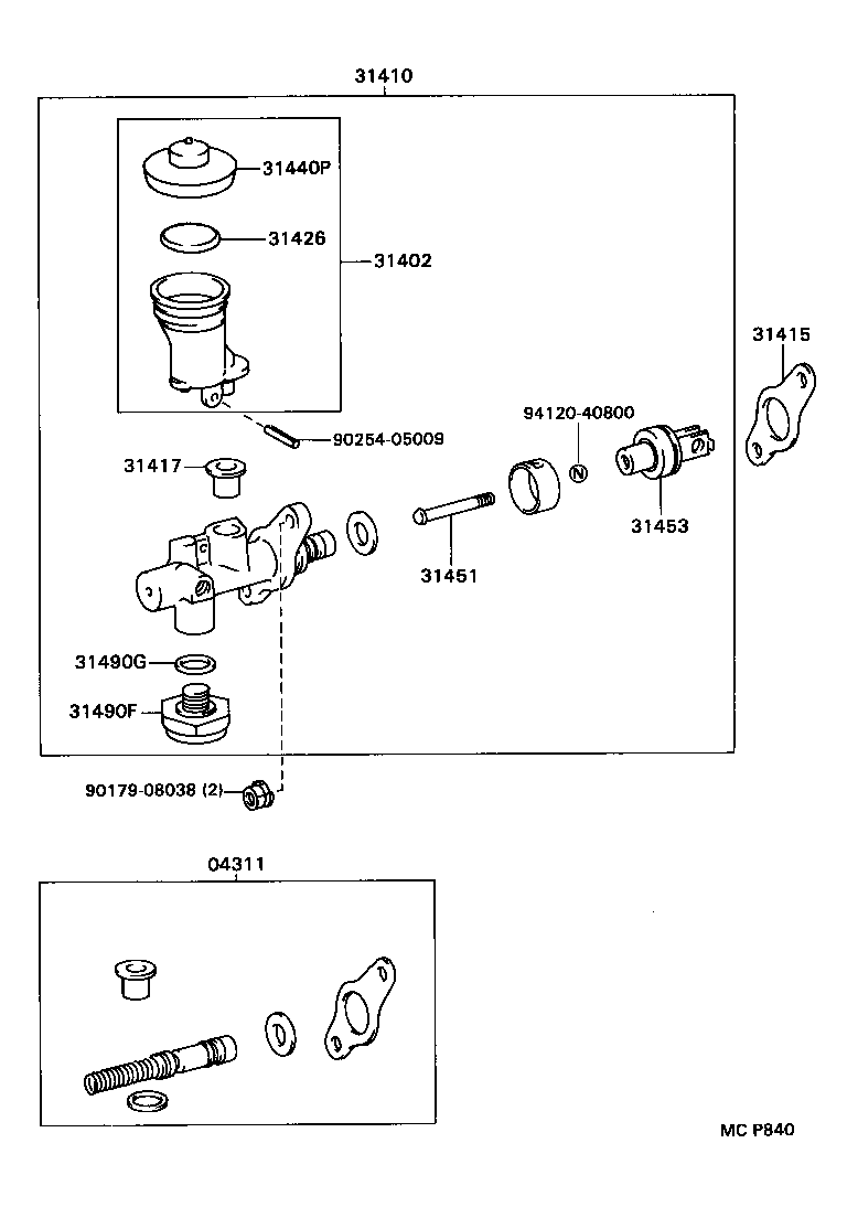 Clutch Master Cylinder
