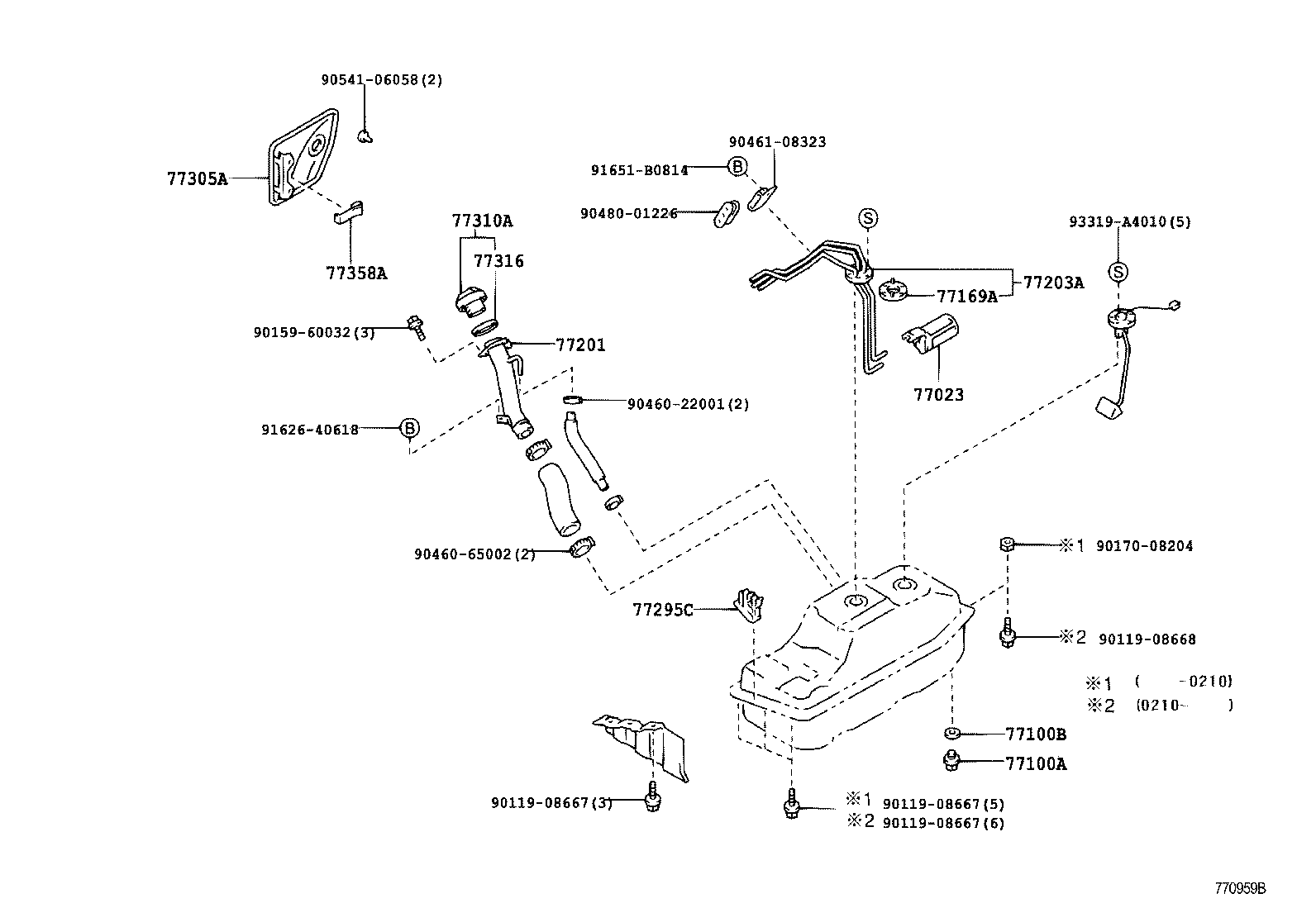 Fuel Tank & Tube