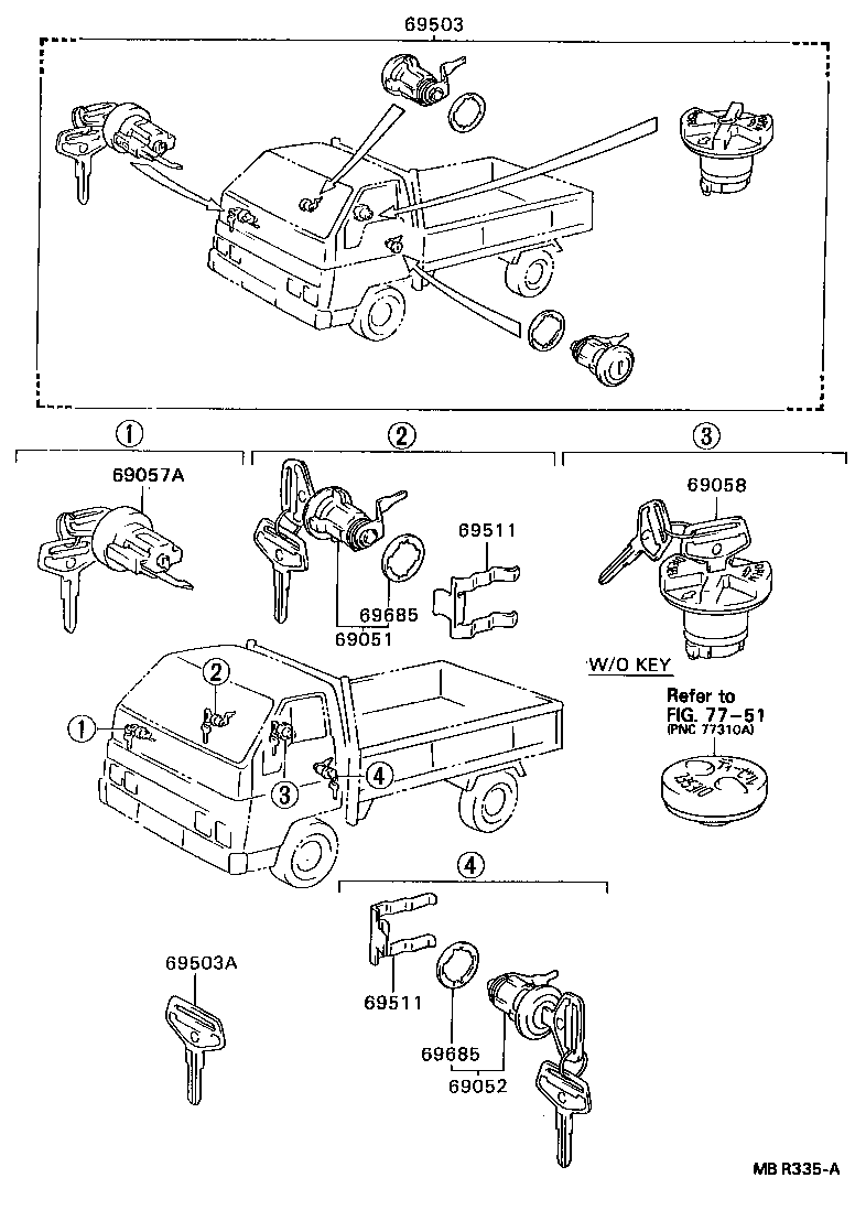Lock Cylinder Set