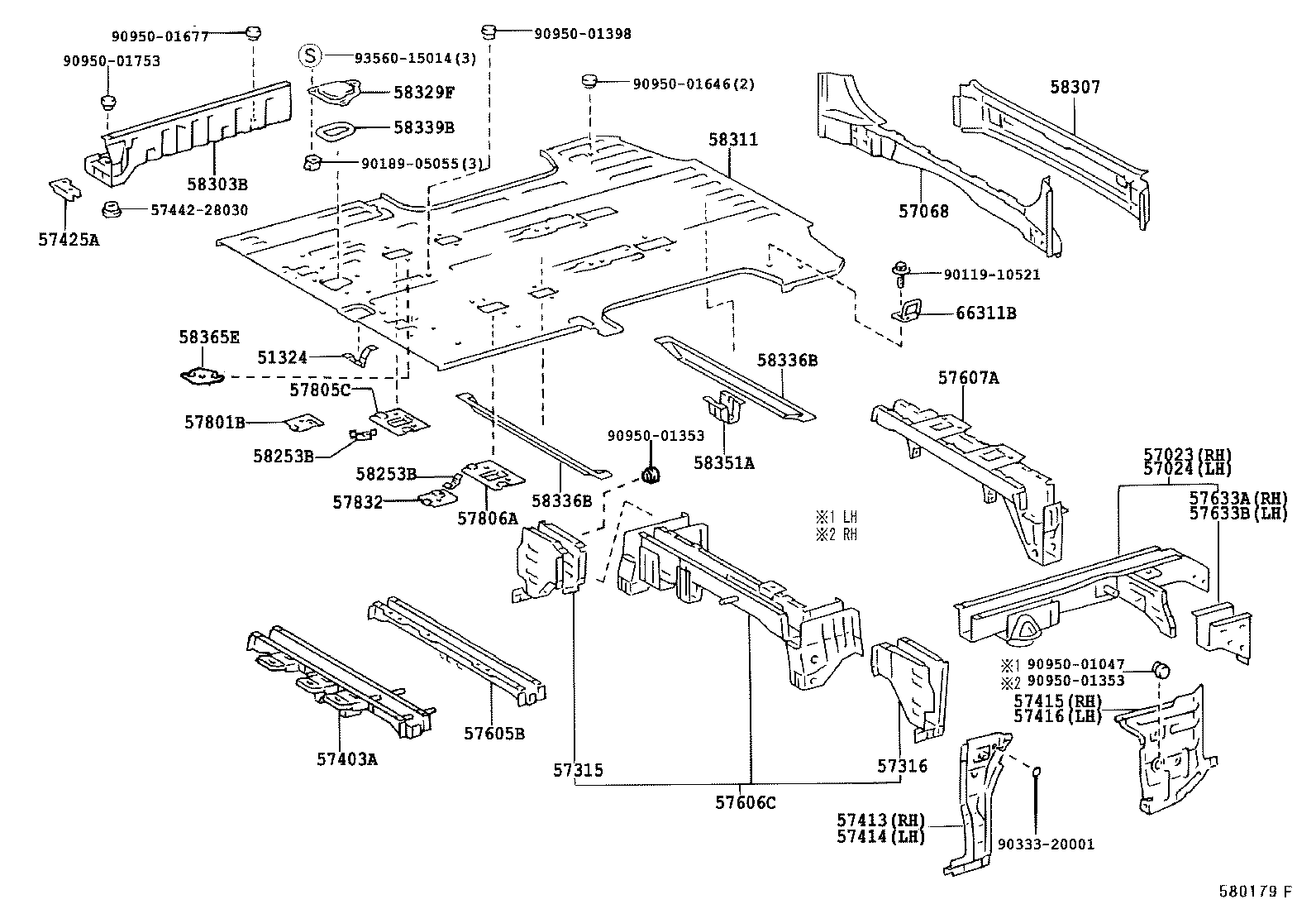 Rear Floor Panel