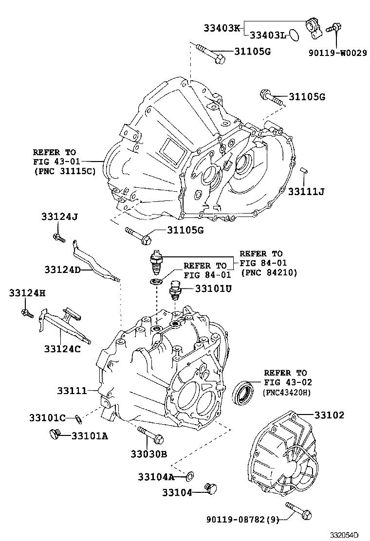 Clutch Housing + Transmission Case