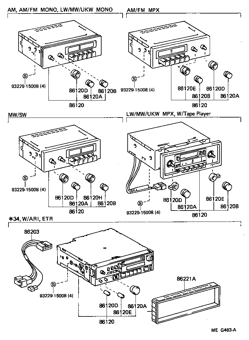 Radio Receiver & Amplifier & Condenser