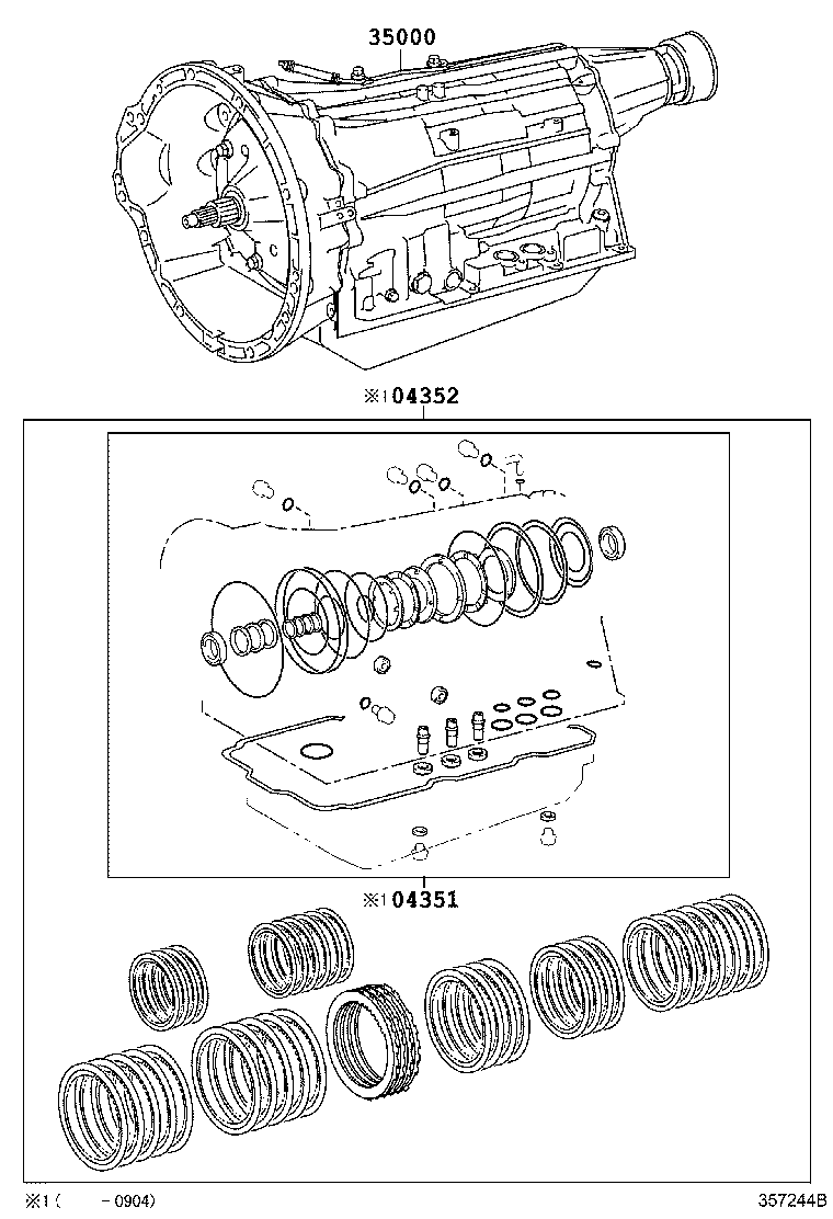 Transaxle Or Transmission Assy & Gasket Kit