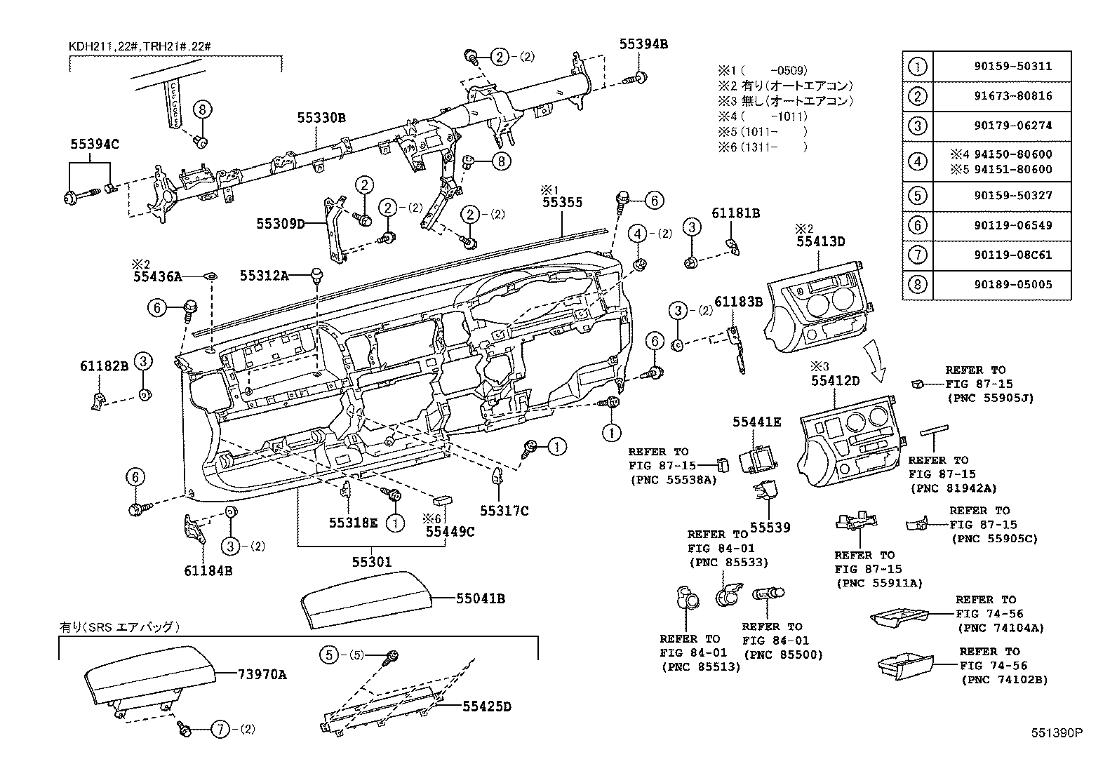 Instrument Panel Glove Compartment