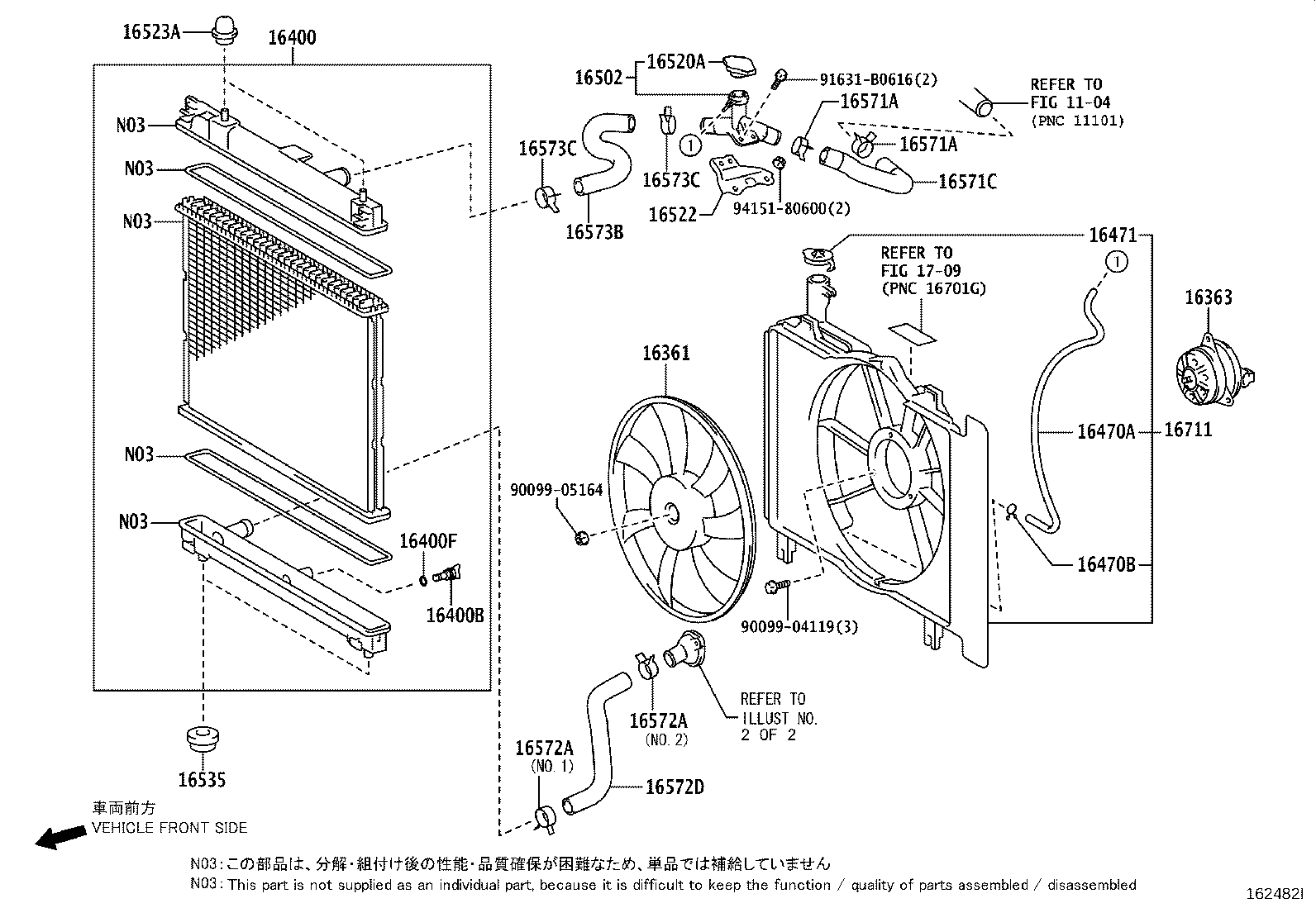Radiator Water Outlet