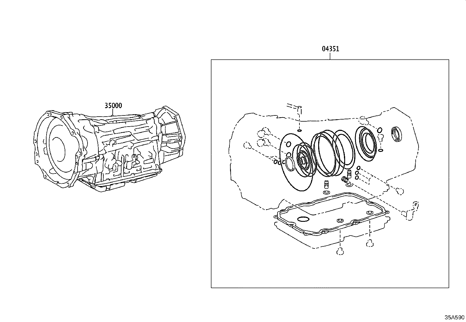 Transaxle Or Transmission Assy & Gasket Kit