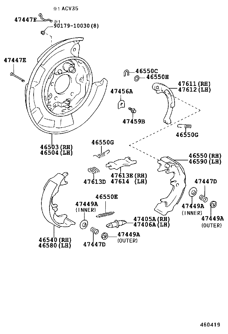 Parking Brake & Cable
