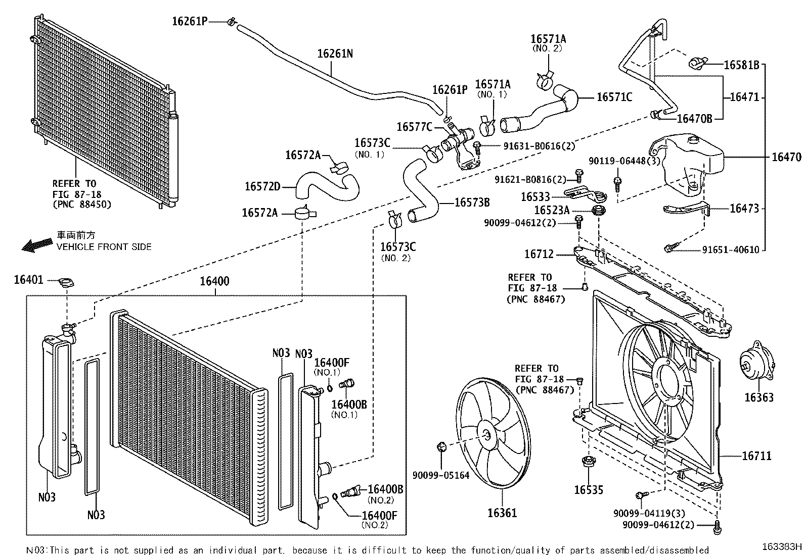 Radiator Water Outlet