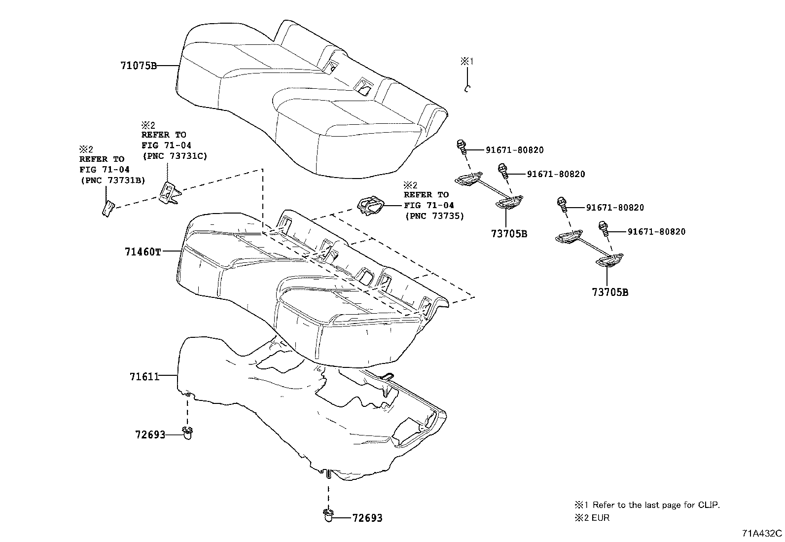 Rear Seat & Seat Track