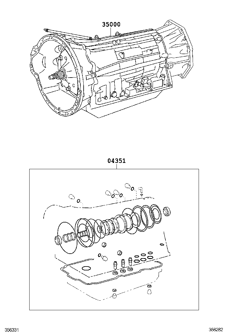 Transaxle Or Transmission Assy & Gasket Kit