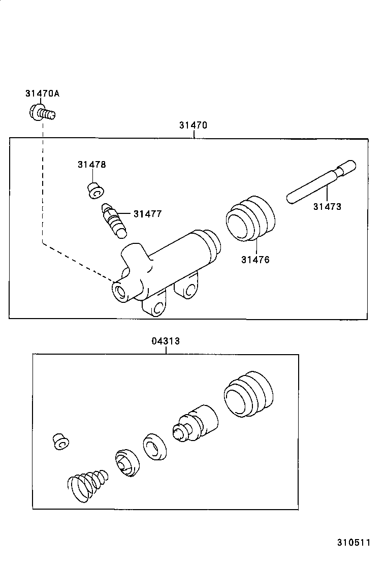 Clutch Release Cylinder