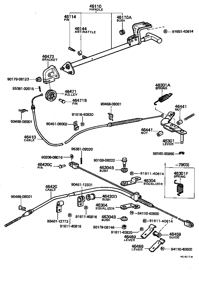 Parking Brake & Cable