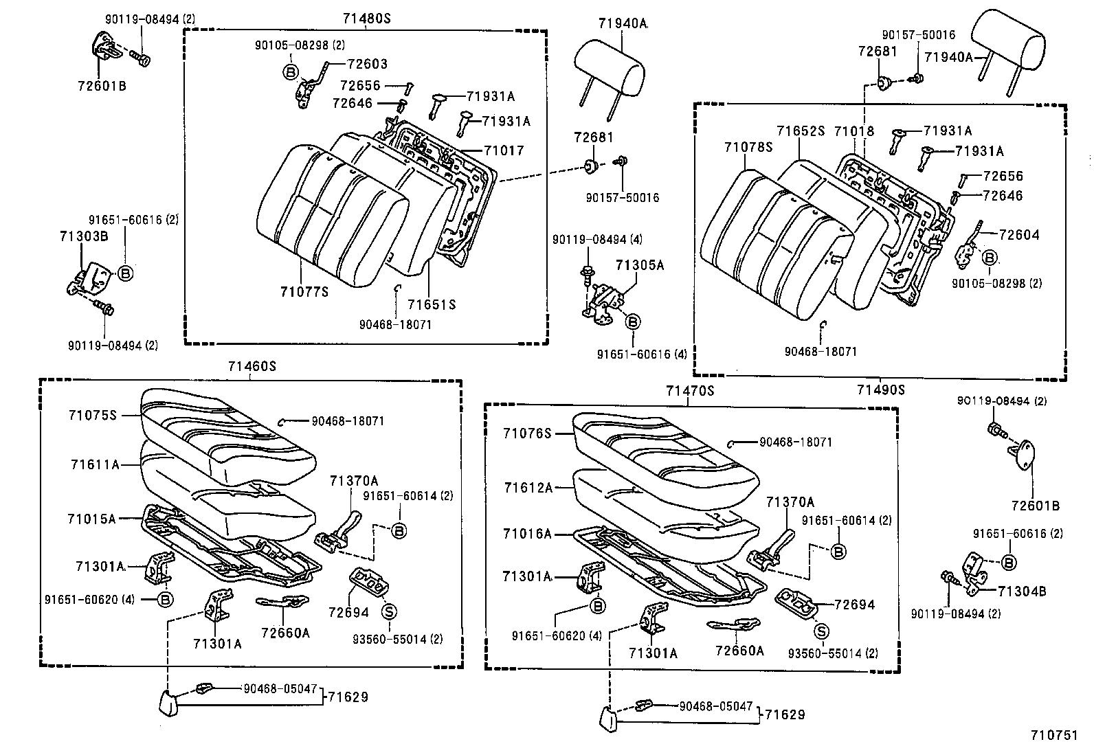 Seat & Seat Track