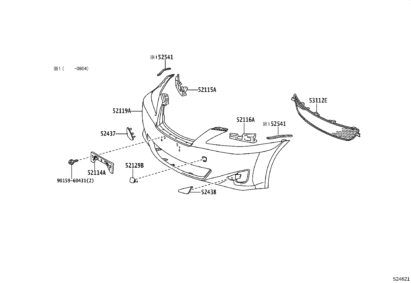 Front Bumper Bumper Stay
