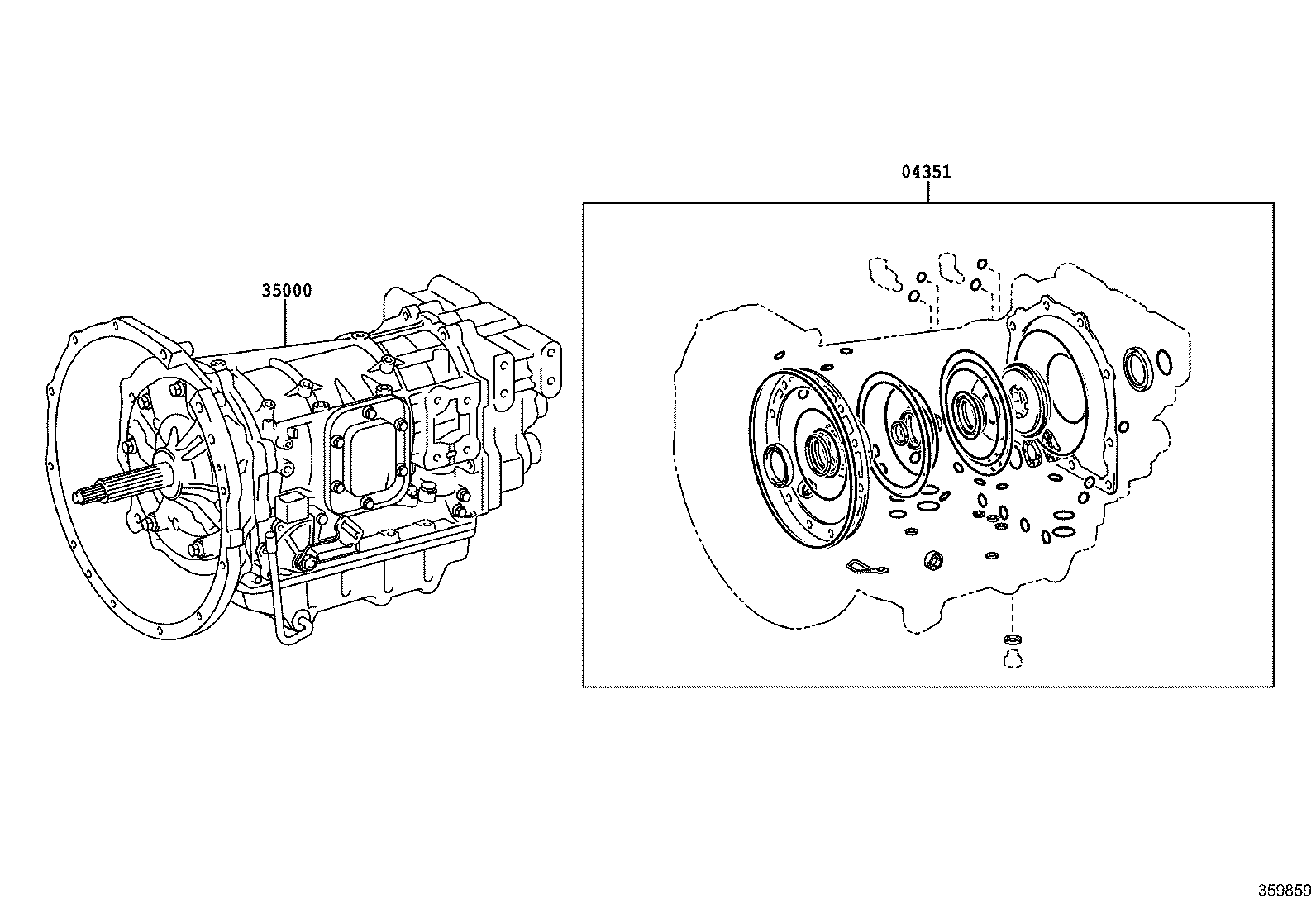 Transaxle Or Transmission Assy & Gasket Kit