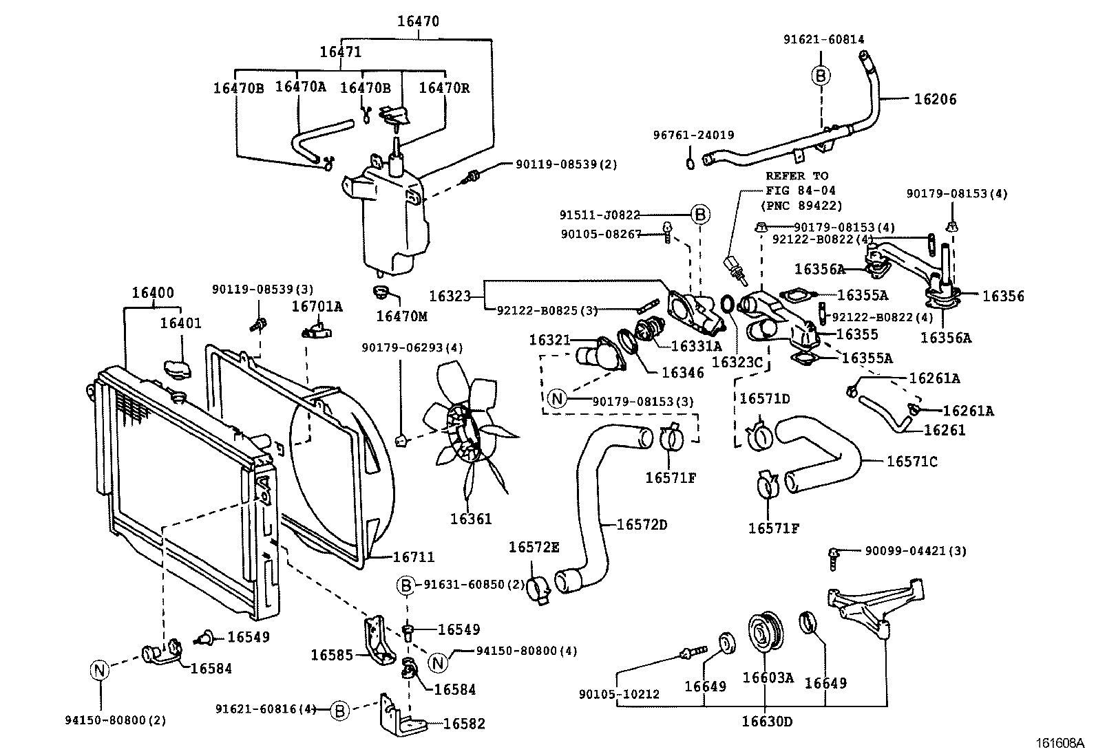 Radiator Water Outlet